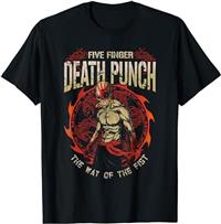Five Finger Death Punch - The Way Of The Fist T-Shirt : Affiliate Product | CFF Radio