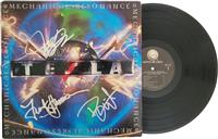 Tesla - Mechanical Resonance Signed Album Cover COA : Affiliate Product | CFF Radio