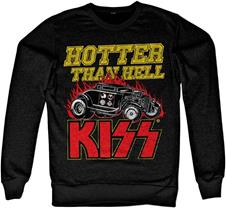 KISS Officially Licensed Hotter Than Hell Sweatshirt (Black) : Affiliate Product | CFF Radio